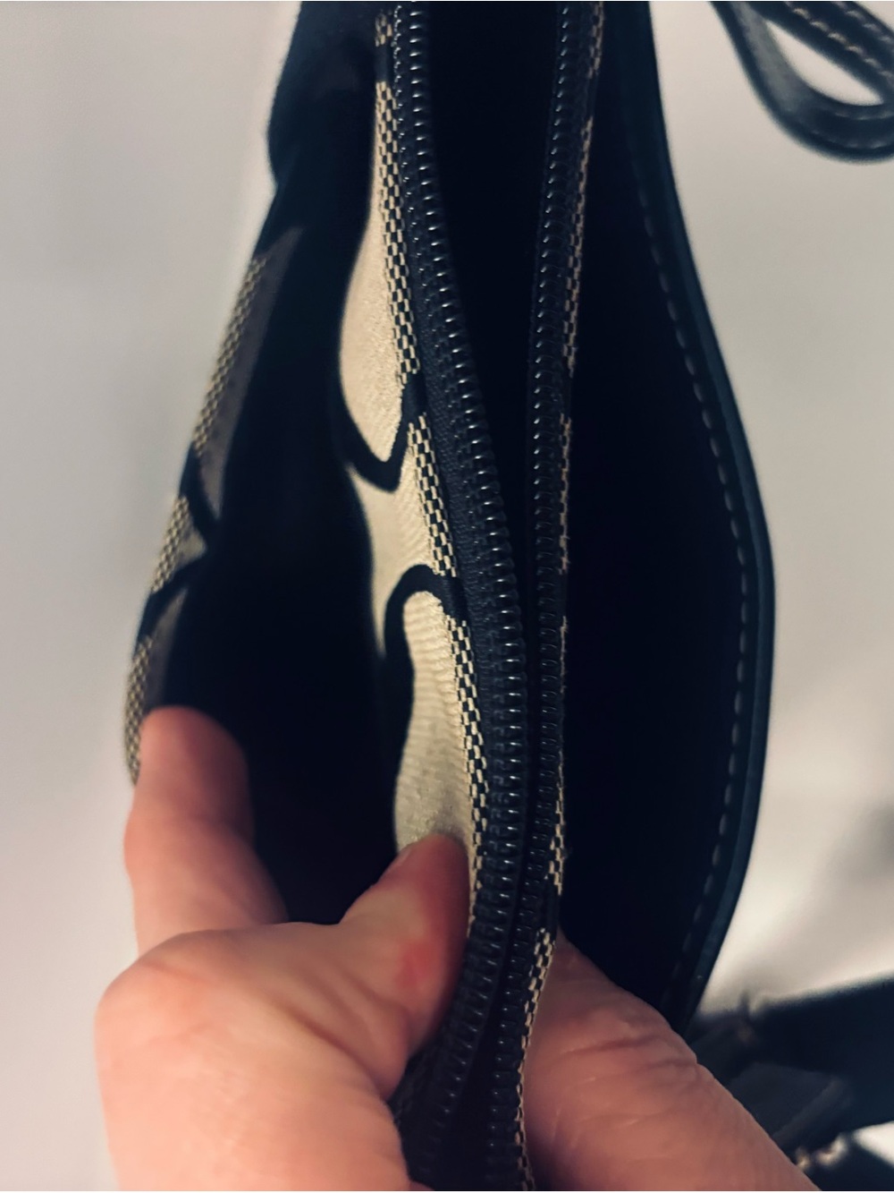 Coach Black and gray Signature Crossbody Bag - Picture 8 of 8